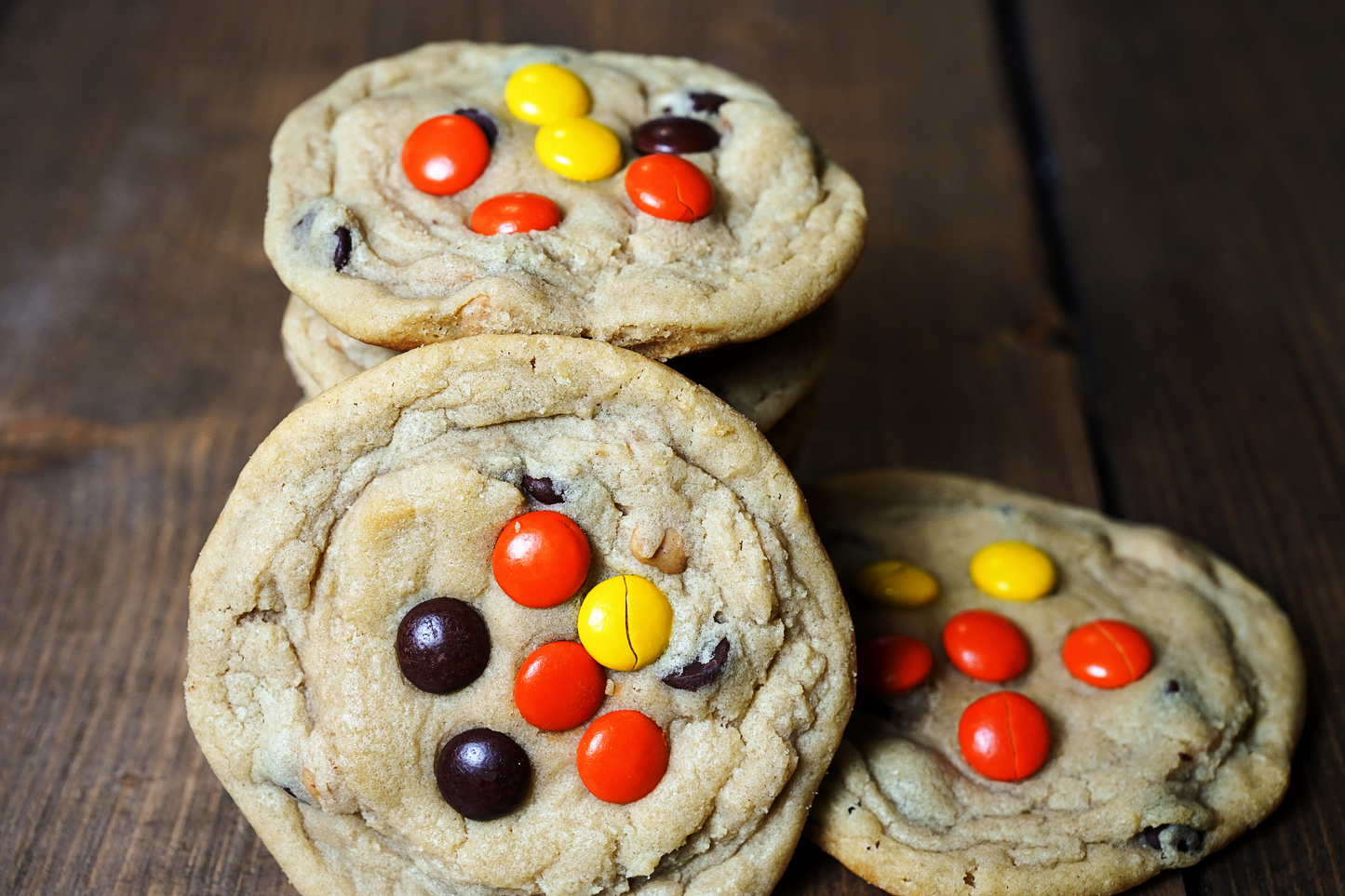 Chocolate Chip & Peanut Butter Cookies with Reese’s Pieces | Operation Cookies