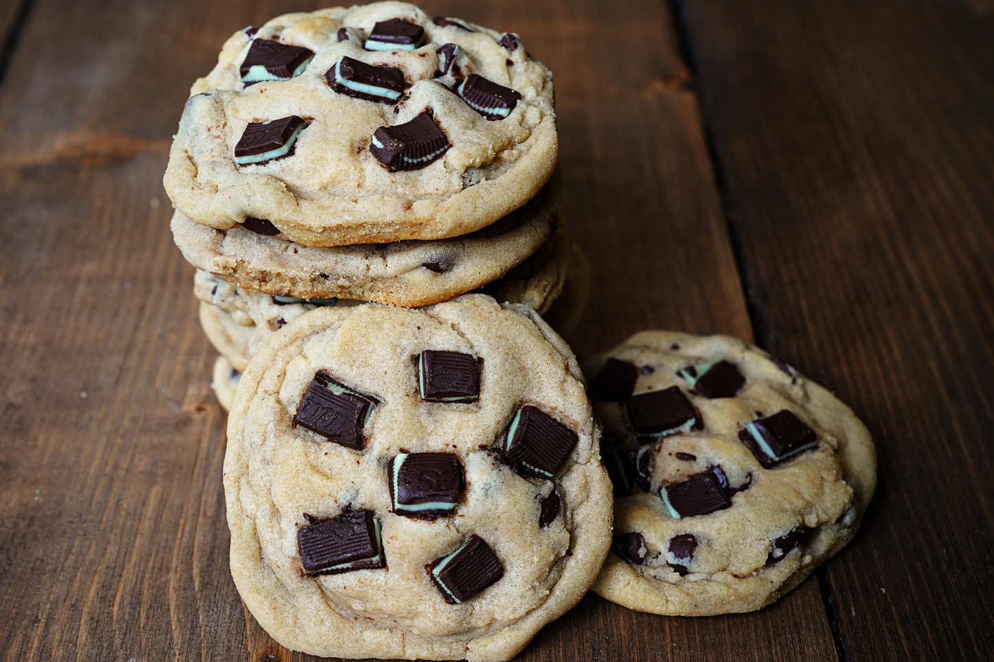 Angie's Chocolate Chip + Andes Thin Mint Cookies