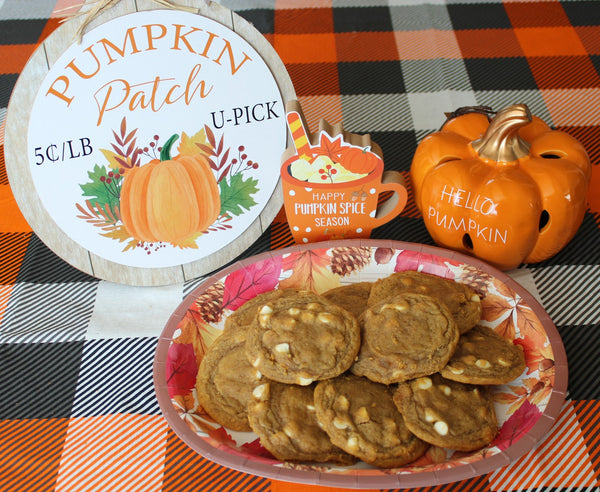 Pumpkin Roll Cookies