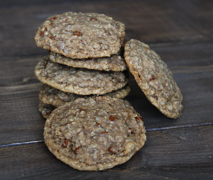 Oatmeal Cinnamon Cookies with Cinnamon Flavored Chips added
