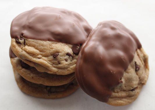 ***ON SALE*** Angie's Chocolate Dipped Chocolate Chip Cookies "Dippers"