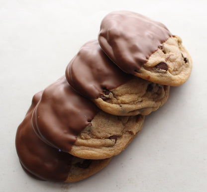 Angie's Chocolate Dipped Chocolate Chip Cookies "Dippers"