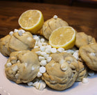 Lemon Cookies with white chocolate morsels