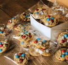 Red White & Blue m&m chocolate chip cookies