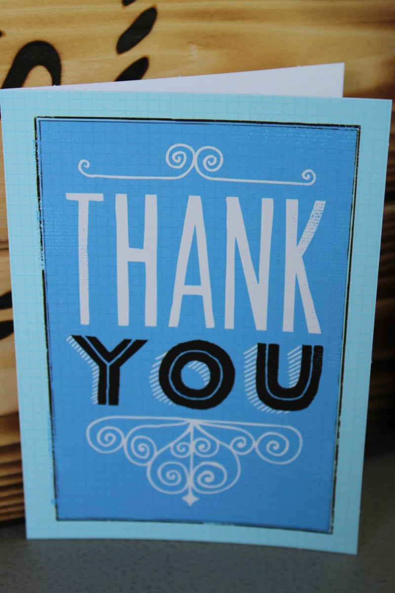 "Thank You" Card