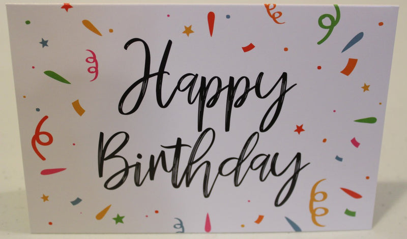 Happy Birthday Celebration Card