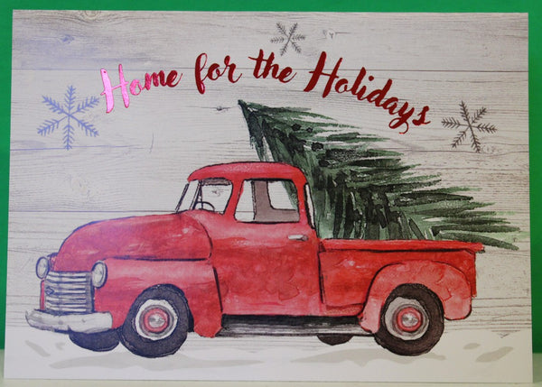 "Home for the Holidays" Card