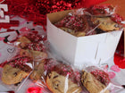 Angie's Valentine's Day Chocolate Dipped Chocolate Chip Cookies 